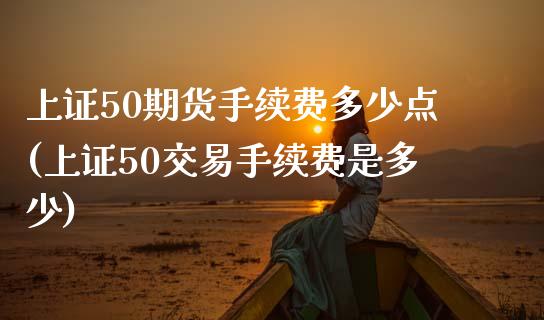 上证50期货手续费多少点(上证50交易手续费是多少)