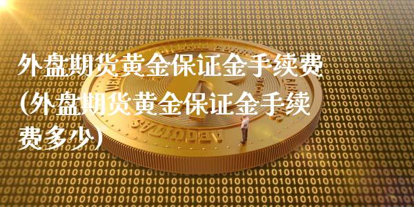 外盘期货黄金保证金手续费(外盘期货黄金保证金手续费多少)