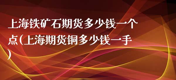 上海铁矿石期货多少钱一个点(上海期货铜多少钱一手)